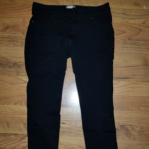Black jeggins *reserved*